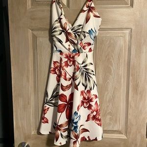 White flower romper from papaya